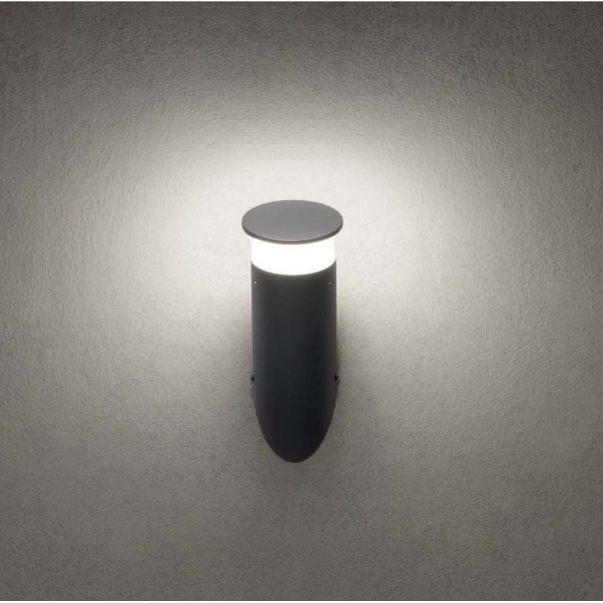Redo 90073 - LED RGBW ulkoseinävalaisin ALGON LED/6W/230V Wi-Fi Tuya IP65 antrasiitti