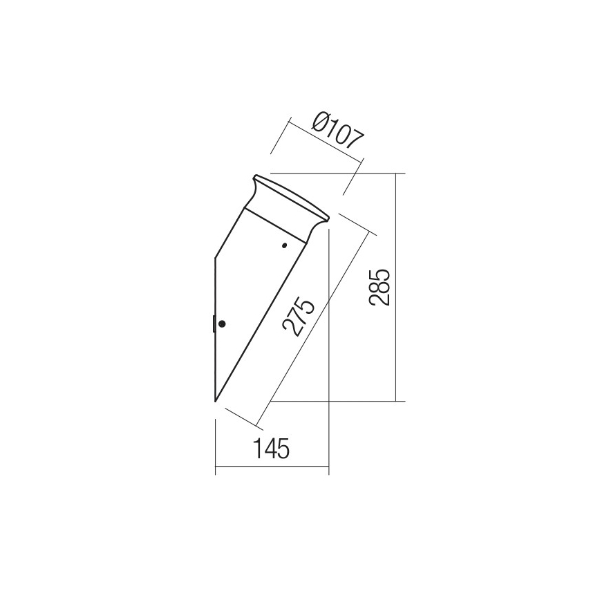 Redo 90073 - LED RGBW ulkoseinävalaisin ALGON LED/6W/230V Wi-Fi Tuya IP65 antrasiitti