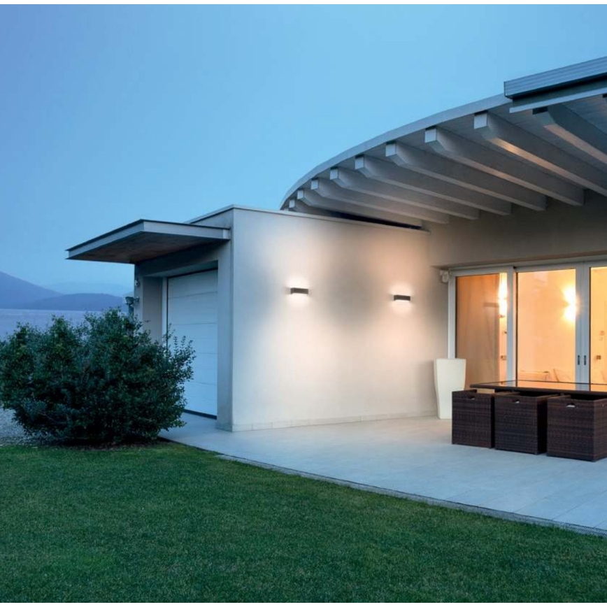 Redo 90153 - LED-ulkoseinävalaisin LAMPRIS LED/9W/230V IP65