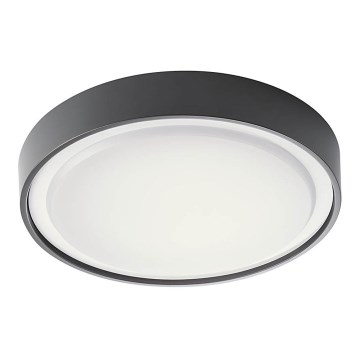 Redo 90155 - LED-ulkokattovalaisin PONZA LED/16W/230V halkaisija 26 cm IP65