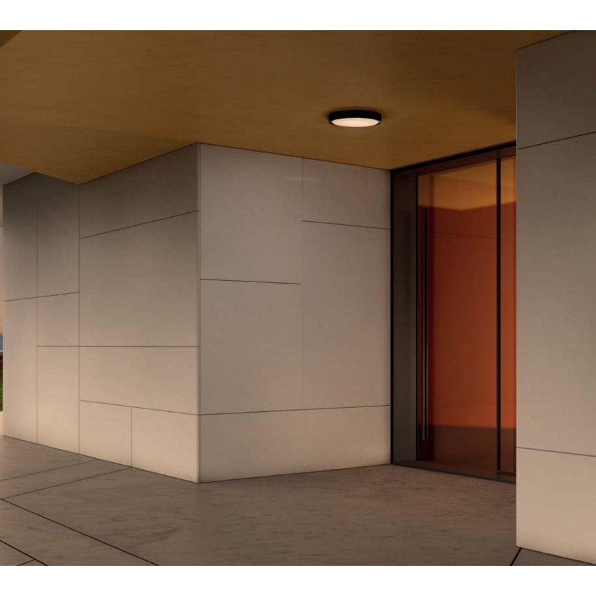 Redo 90156 - LED-ulkokattovalaisin PONZA LED/18W/230V halkaisija 30 cm IP65