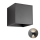 Redo 90176 - LED-ulkoseinävalaisin VARY 2xLED/6W/230V 4000K IP54 antrasiitti