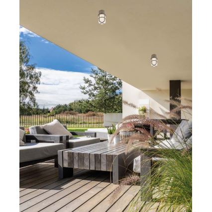 Redo 90193 - Ulkovalaisin TRITON 1xE27/28W/230V IP54 messinki