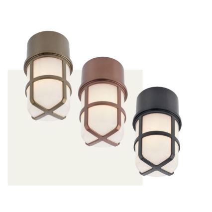 Redo 90195 - Ulkovalaisin TRITON 1xE27/28W/230V IP54 musta