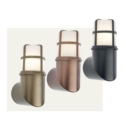 Redo 90196 - Ulkoseinävalaisin TRITON 1xE27/28W/230V IP54 messinki