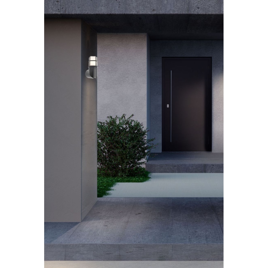 Redo 90198 - Ulkoseinävalaisin TRITON 1xE27/28W/230V IP54 musta