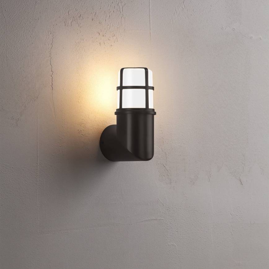 Redo 90198 - Ulkoseinävalaisin TRITON 1xE27/28W/230V IP54 musta