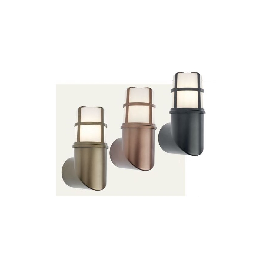 Redo 90198 - Ulkoseinävalaisin TRITON 1xE27/28W/230V IP54 musta