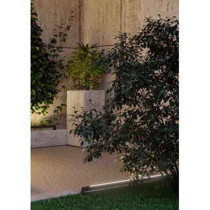 Redo 90242 - LED-ulkovalaisin TACK IP65 LED/15W/230V 3000K IP65 antrasiitti