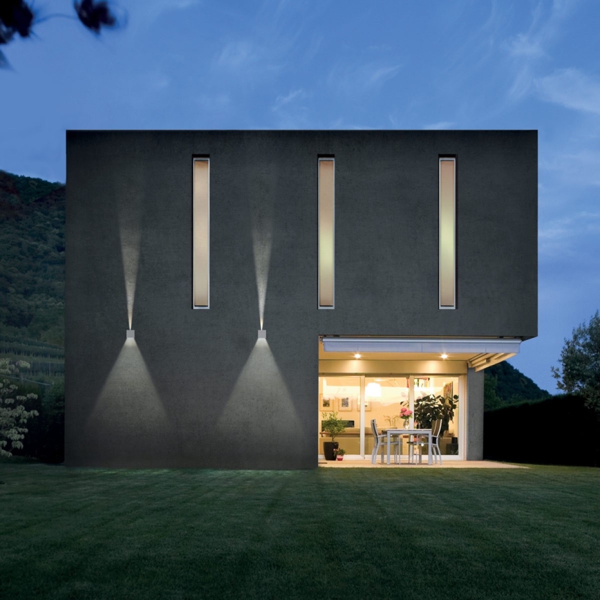 Redo 90294 - LED ulkoseinävalaisin VARY 2xLED/10W/230V 3000K IP54 valkoinen