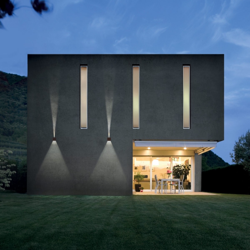 Redo 90298 - VARY LED-ulkoseinävalaisin 2xLED/10W/230V 3000K IP54 ruskea