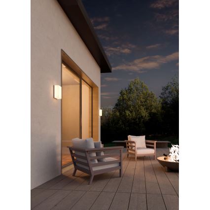 Redo 90321 - LED-ulkoseinävalaisin KODIAK LED/5W/230V 4000K 10 cm IP65 valkoinen