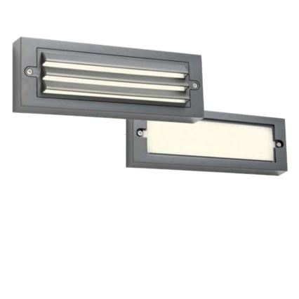 Redo 90330 - LED Ulkoseinävalaisin KRUP LED/6W/230V IP65 antrasiitti