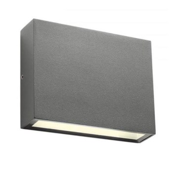 Redo 90376 - LED Ulkoseinävalaisin KAMAL LED/4,4W/230V 3000K IP54 harmaa