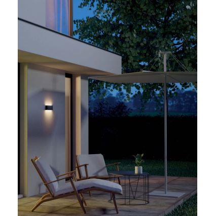 Redo 90377 - LED Ulkoseinävalaisin KAMAL LED/4,4W/230V 3000K IP54 ruskea