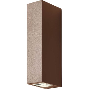 Redo 90424 - LED-ulkoseinävalaisin ACE LED/5,84W/230V 4000K IP54 ruskea