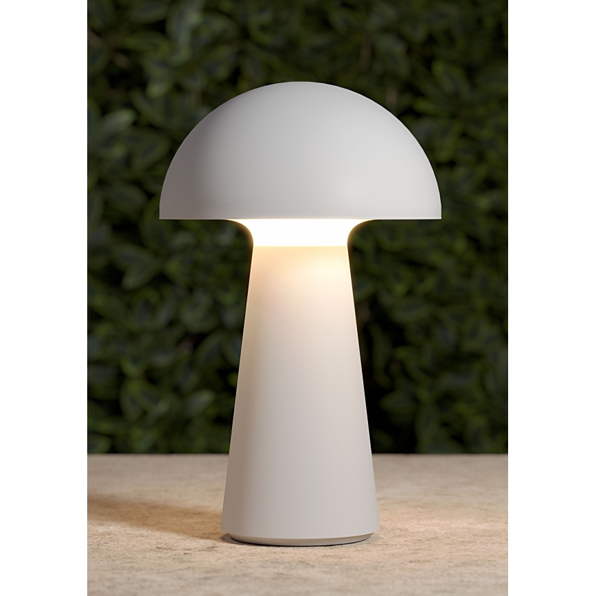 Redo 90438 - KIRA LED-himmennettävä kosketusohjattu ulkovalaisin LED/4,7W/230V 2200 mAh IP44 valkoinen