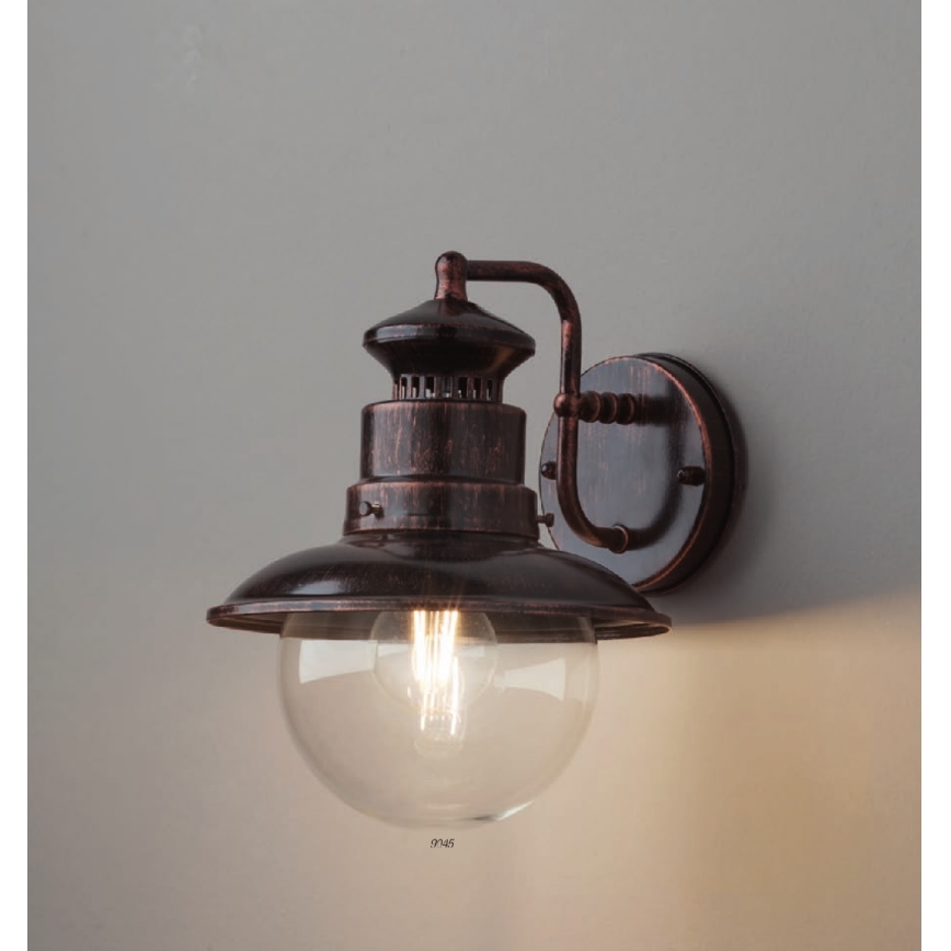 Redo 9045 - Ulkoseinävalaisin SCOTT 1xE27/42W/230V IP44