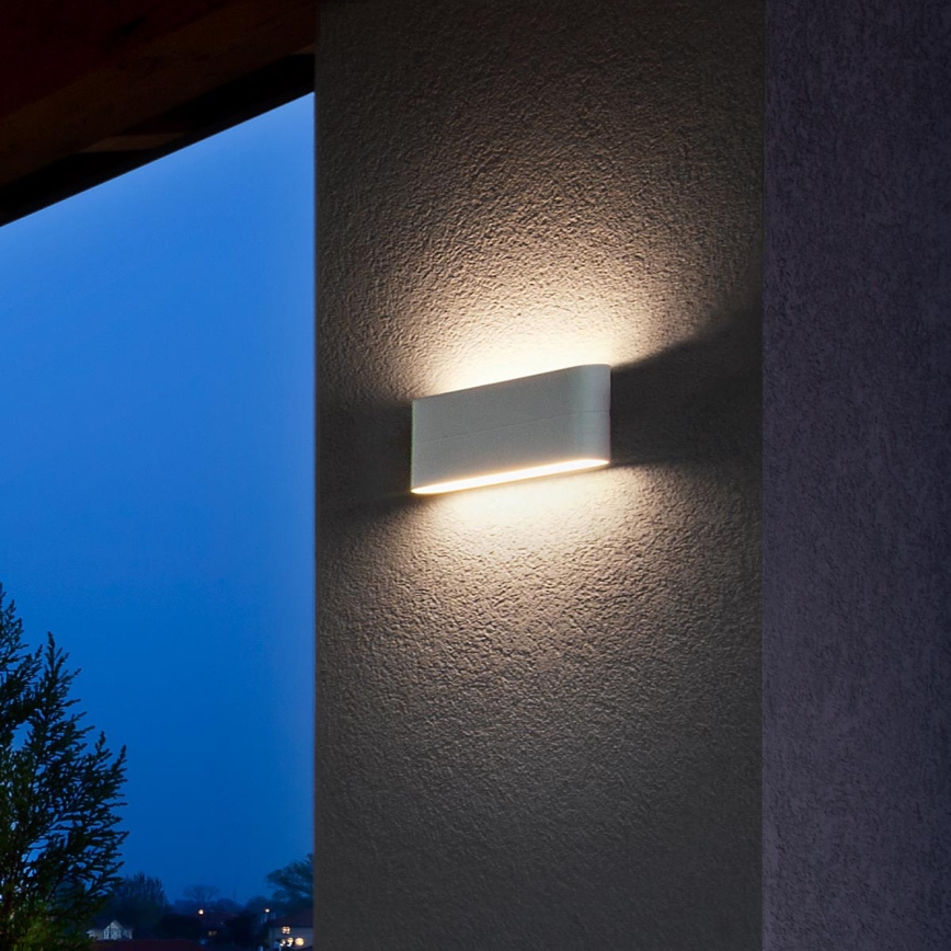 Redo 90451 - KLIPPE LED-ulkoseinävalaisin LED/24W/230V 3000K IP54 valkoinen