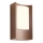 Redo 90484 - LED-ulkoseinävalaisin WARP LED/8W/230V 3000K IP44 ruskea