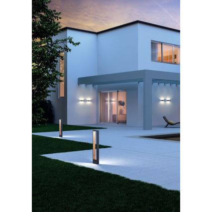 Redo 90508 - LED Ulkoseinävalaisin WALD LED/10W/230V IP65 antrasiitti