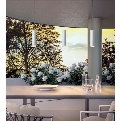 Redo 90513 - LED-ulkoriippuvalaisin KLOU LED/9W/230V IP54 valkoinen