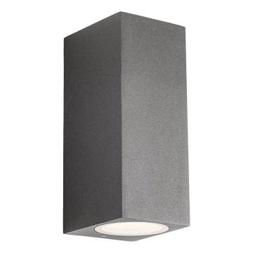 Redo 90530 - LED-ulkoseinävalaisin BRIO LED/10W/230V 3000K IP54 antrasiitti