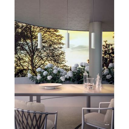 Redo 90570 - LED-ulkoriippuvalaisin KLOU LED/9W/230V IP54 valkoinen