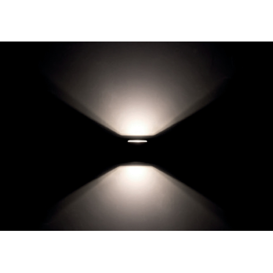 Redo 9065 - LED-ulkoseinävalaisin BETA 2xLED/6W/230V 3000K IP54 antrasiitti