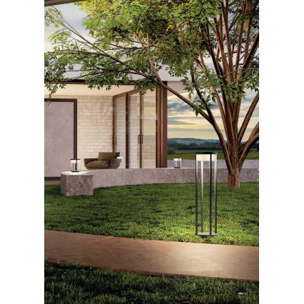 Redo 90677 - LED-ulkovalaisin MAX LED/15W/230V 3000K 80 cm IP65 antrasiitti