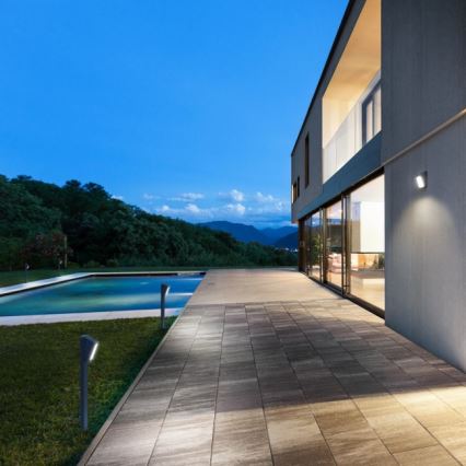 Redo 9168 - LED-ulkolamppu ARGES LED/3W/230V IP54 ruskea