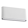 Redo 9622 - KLIPPE LED ulkoseinävalaisin 13 W, 230 V, 3000 K, IP54, valkoinen