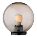 Redo 9770 - Vara-aurinkovarjo ulkovalaisimeen SFERA Ø 25 cm IP44 ruskea