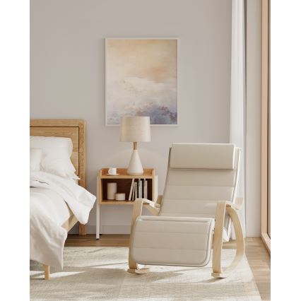 RESTLY-keinutuoli beige