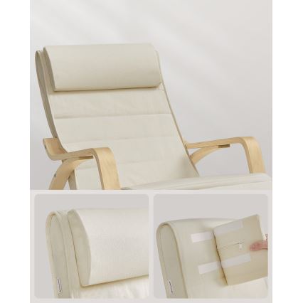 RESTLY-keinutuoli beige
