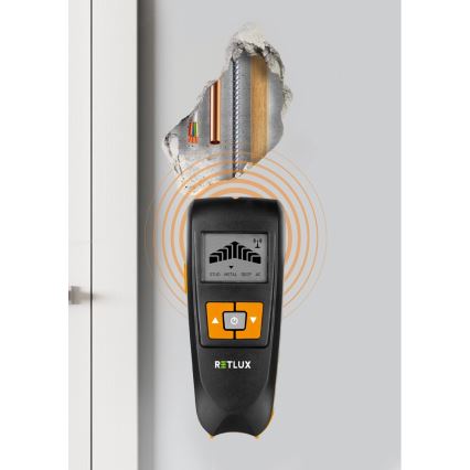 Digitaalinen maanalainen monitoimidetektori 4-in-1 9V 1x6LR61