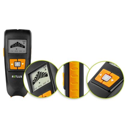 Digitaalinen maanalainen monitoimidetektori 4-in-1 9V 1x6LR61