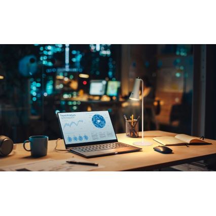 himmennettävä ja ladattava 3-in-1 LED-lamppu LED/3W/5V 1200 mAh valkoinen