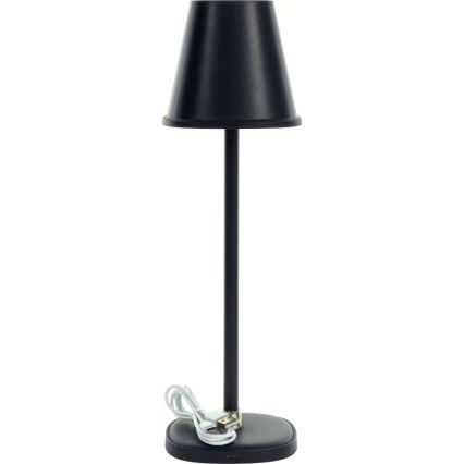 LED himmennettävä ladattava pöytävalaisin LED/3W/1800 mAh tummansininen