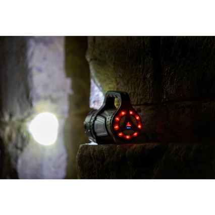 LED himmennettävä ladattava ulkovalaisin varavirtatoiminnolla LED/21W/4400 mAh IP44