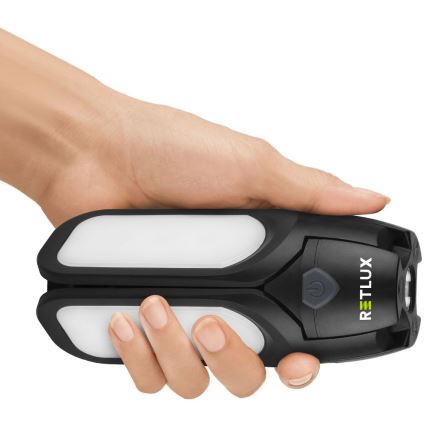 LED-ladattava retkeilyvalaisin aurinkopaneelilla LED/3W/1600 mAh IPX4