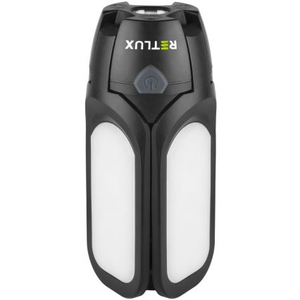 LED-ladattava retkeilyvalaisin aurinkopaneelilla LED/3W/1600 mAh IPX4