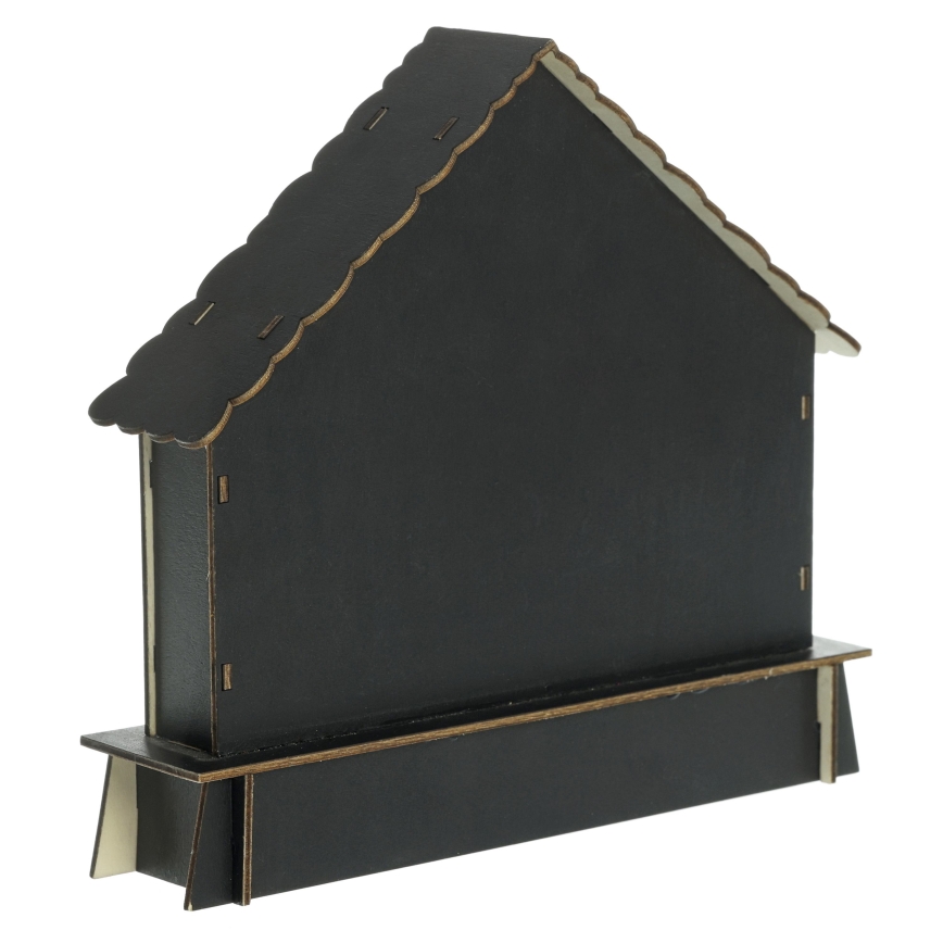 LED Koriste HALLOWEEN LED/2xAA/moniväri karmiva talo