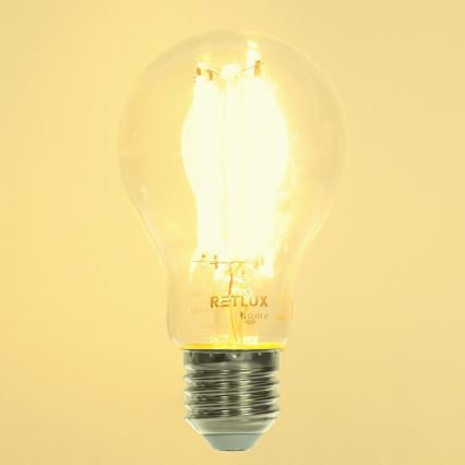 LED himmennettävä filamenttilamppu A60 E27/7W/230V 2700-6500K Wi-Fi Tuya