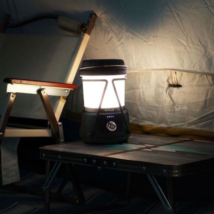 LED himmennettävä kannettava lamppu powerbank-toiminnolla LED/3W/4400 mAh IPX2