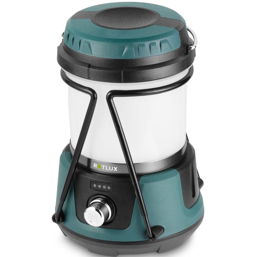 LED himmennettävä kannettava lamppu powerbank-toiminnolla LED/3W/4400 mAh IPX2