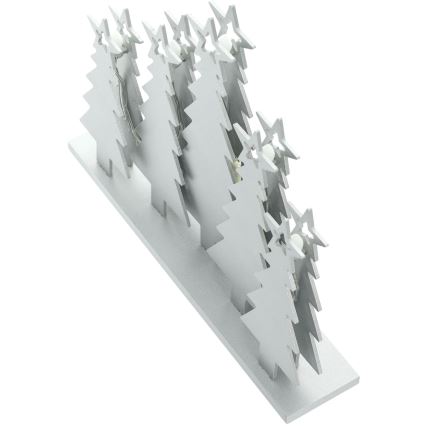 LED joulukoriste LED/2xAAA kuuset