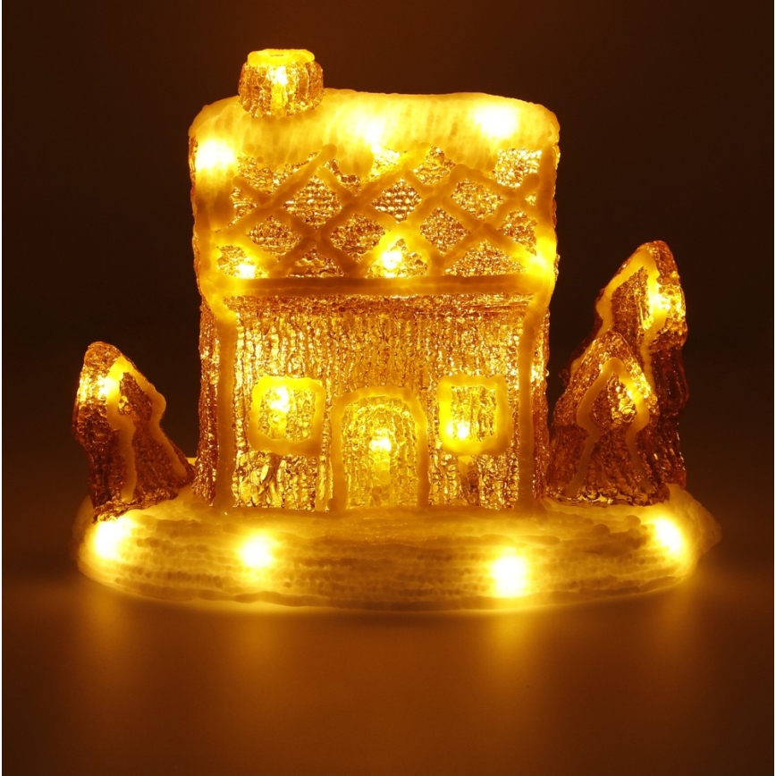 LED Joulukoriste LED/3xAA lämmin valkoinen