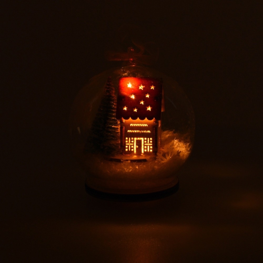 LED-joulukoriste LED/3xLR44 lämmin valkoinen