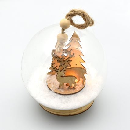 LED-joulukoriste LED/3xLR44 lämpimänvalkoinen